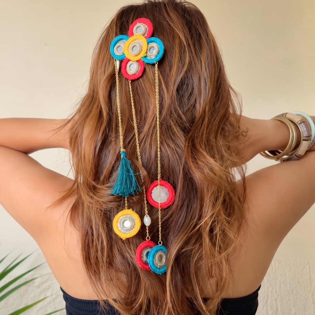 Mirror hair accessory